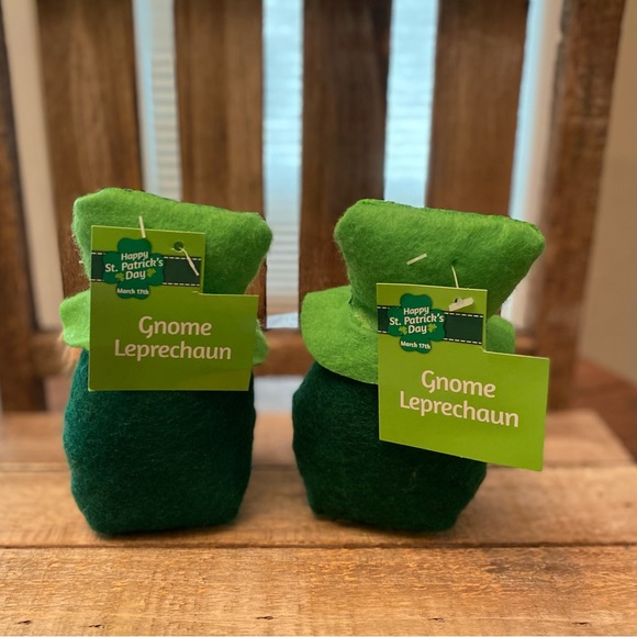 St. Patricks Day Gnome Bundle Of 4, Leprechaun Gnomes, Small Irish Gnomes - Picture 14 of 15